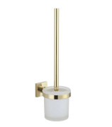 Йоршик для унітазу VBI Saturn з тримачем золото VBI-040310GL