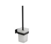 Йоршик для унітазу VBI Mars з тримачем чорний VBI-040120BL