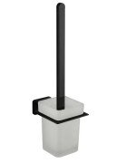 Йоршик для унітазу VBI Mercury з тримачем чорний VBI-040210BL