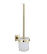 Йоршик для унітазу VBI Saturn з тримачем золото VBI-040310GL
