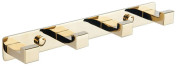 Гачок для ванної VBI Quadro латунь золото VBI-049704GL