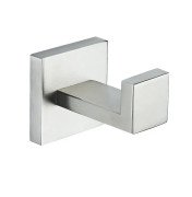 Гачок для ванної VBI Jupiter одинарний нержавіюча сталь нікель VBI-040601NI