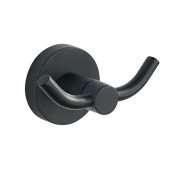 Гачок для ванної VBI Venus подвійний метал чорний VBI-040002BL