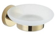 Мыльница для ванной VBI Venus с держателем золото VBI-040005GL