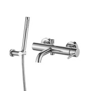 Смеситель для ванной VBI Milano с душевым гарнитуром хром VBI-050106CH