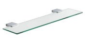 Полочка для ванной VBI Neptune металл/матовое стекло хром VBI-040509CH