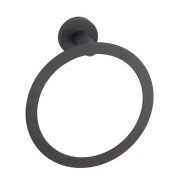 Держатель-кольцо для полотенец VBI Uranus металл черный VBI-040403BL