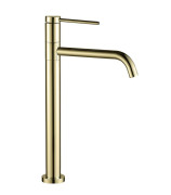 Смеситель для раковины VBI Velaro однорычажный золото VBI-050301GL