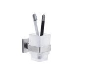 Стакан для зубных щеток VBI Jupiter с держателем хром VBI-040604CH