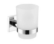 Стакан для зубных щеток VBI Saturn с держателем хром VBI-040304CH