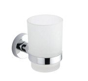 Склянка для зубних щіток VBI Uranus з тримачем хром VBI-040404CH