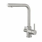 Змішувач для кухні VBI Gemini під фільтр одноважільний нікель VBI-055001NI