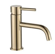 Змішувач для раковини VBI Milano одноважільний золото VBI-050100GL