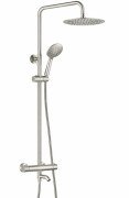 Душевая стойка VBI Milano с термостатом и душевым гарнитуром никель VBI-050111NI