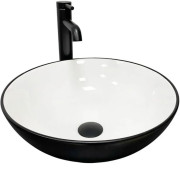 Раковина для ванної кімнати VBI Acquaro S 44,5×35 см кераміка білий VBI-018056