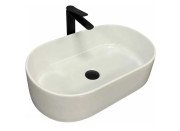 Раковина для ванної кімнати VBI Alano 55,5×34,5 см кераміка білий VBI-012615