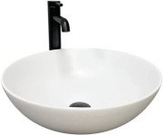 Раковина для ванной VBI Amalfi ⌀39,5 см керамика белый матовый VBI-013400