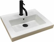 Раковина для ванної кімнати VBI Acquaro 57×39 см кераміка білий VBI-018057