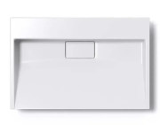 Раковина для ванної VBI Este 70х46 см штучний камінь білий VBI-019910