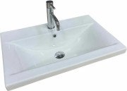 Раковина для ванной VBI Fanusa 61х40 см керамика белый VBI-018064