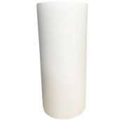 Раковина для ванної VBI Catania ⌀38,5 см конгломерат білий матовий VBI-019020