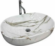 Раковина для ванної VBI Modena 59х42 см кераміка lava VBI-012006