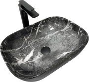 Раковина для ванной VBI Ravenna 46х33,5 см керамика Black opal glossy VBI-011225