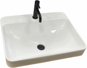 Раковина для ванної VBI Sora 60х48 см кераміка білий VBI-018066