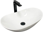 Раковина для ванної кімнати VBI Turin S 52х32 см кераміка білий VBI-011515