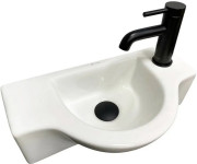 Раковина для ванної VBI Rimella 44х26 см кераміка білий VBI-015618