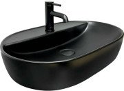 Раковина для ванной VBI Terni 60х39,5 см керамика черный матовый VBI-011803