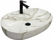 Раковина для ванной VBI Terni 59,5х41 см керамика lava VBI-011805