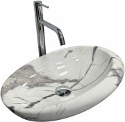Раковина для ванної VBI Vicenza 49х31 см кераміка sand glossy VBI-014803