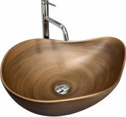 Раковина для ванной VBI Trimonti 51х40 см керамика коричневый VBI-016106