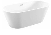 Ванна акрилова VBI Etna окремостояча 160х75 см білий VBI-070116