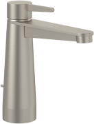 Смеситель для раковины Villeroy & Boch Conum с донным клапаном матовый никель TVW12700300064