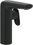 Смеситель для раковины Villeroy & Boch Antao с донным клапаном черный матовый TVW111004000K5