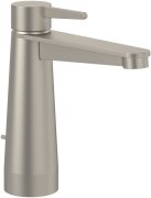Змішувач для раковини Villeroy & Boch Conum із донним клапаном матовий нікель TVW12700300064