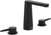 Смеситель для раковины Villeroy & Boch Conum на 3 отверстия матовый черный TVW127001001K5