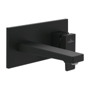 Смеситель для раковины Villeroy & Boch Architectura Square настенный однорычажный матовый черный TVW125003000K5