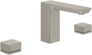 Смеситель для раковины Villeroy & Boch Subway 3.0 на 3 отверстия матовый никель TVW11200500064