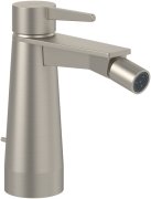 Смеситель для биде Villeroy & Boch Conum с донным клапаном матовый никель TVB12700100064