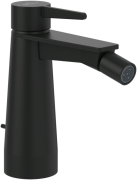 Змішувач для біде Villeroy & Boch Conum із донним клапаном матовий чорний TVB127001000K5