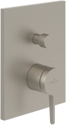 Смеситель для душа Villeroy & Boch Conum встраиваемый матовый никель TVT12700100064