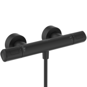 Термостат для душа Villeroy & Boch Universal Showers двухвентильный матовый черный TVS000034000K5