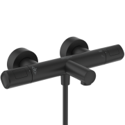 Термостат для ванной Villeroy & Boch Universal Showers двухвентильный матовый черный TVS000035000K5