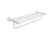 Держатель для полотенец Ravak Kona KN 330 с полкой матовый белый X07P1318