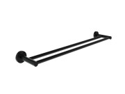 Держатель для полотенец Ravak Kona KN 320 двойной матовый черный X07P1304
