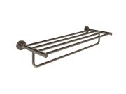 Держатель для полотенец Ravak Kona KN 330 с полкой графит матовый X07P1331