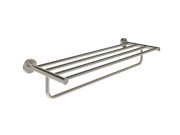 Тримач для рушників Ravak Kona KN 330 з полицею матова нержавіюча сталь X07P1292